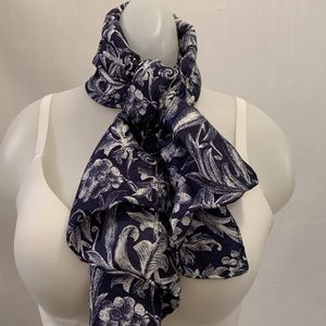 Double-Face Jacquard Silk Scarf